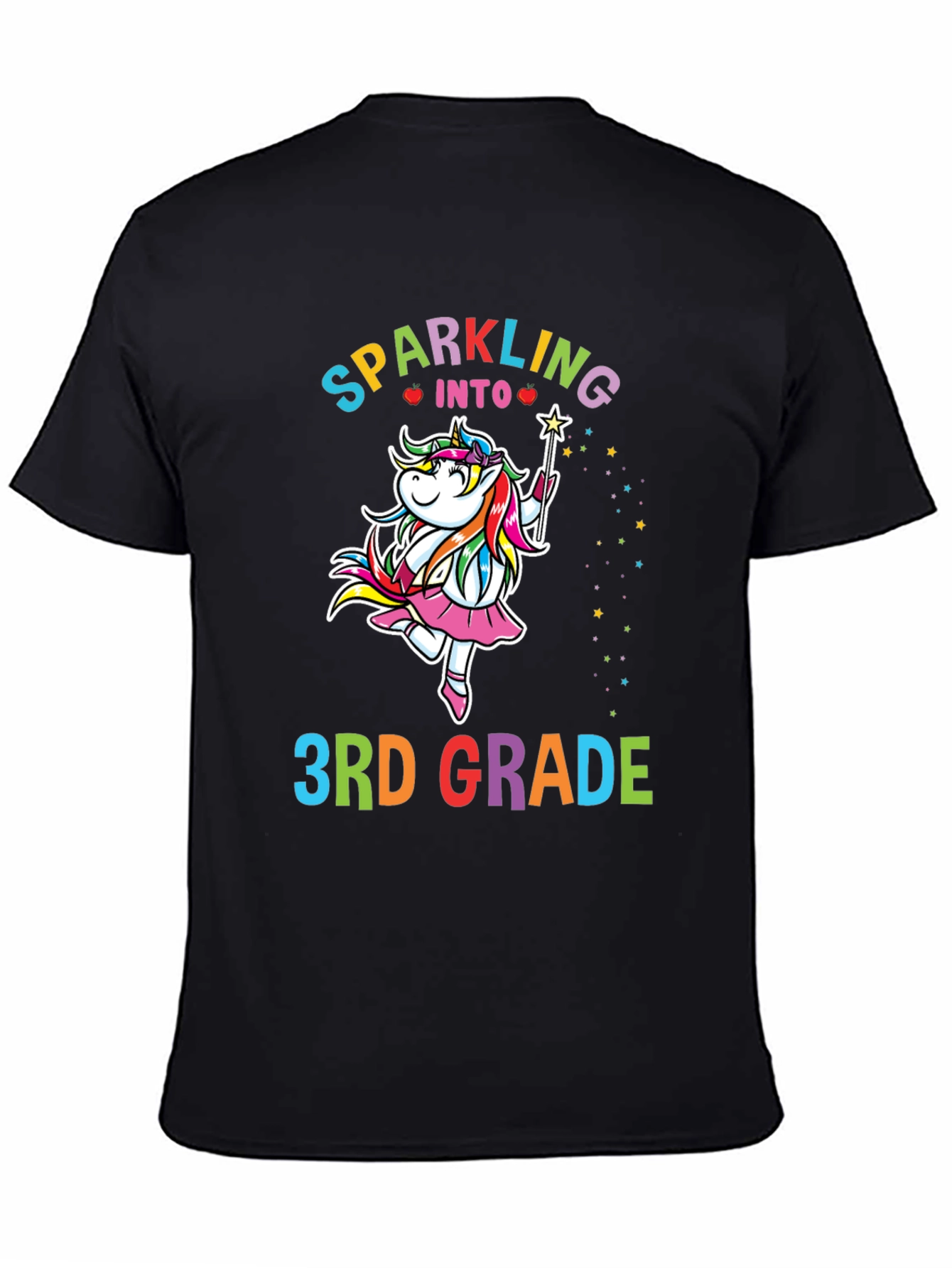 Sparkling Into 3rd Grade Unicorn T-Shirt