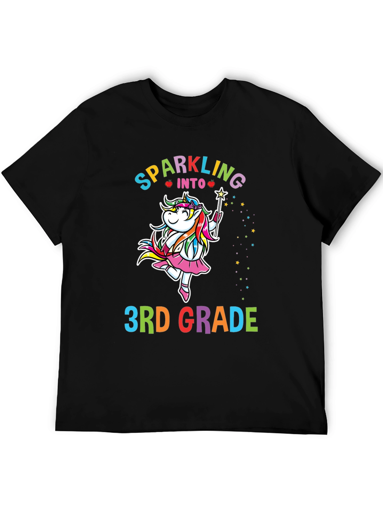Sparkling Into 3rd Grade Unicorn T-Shirt