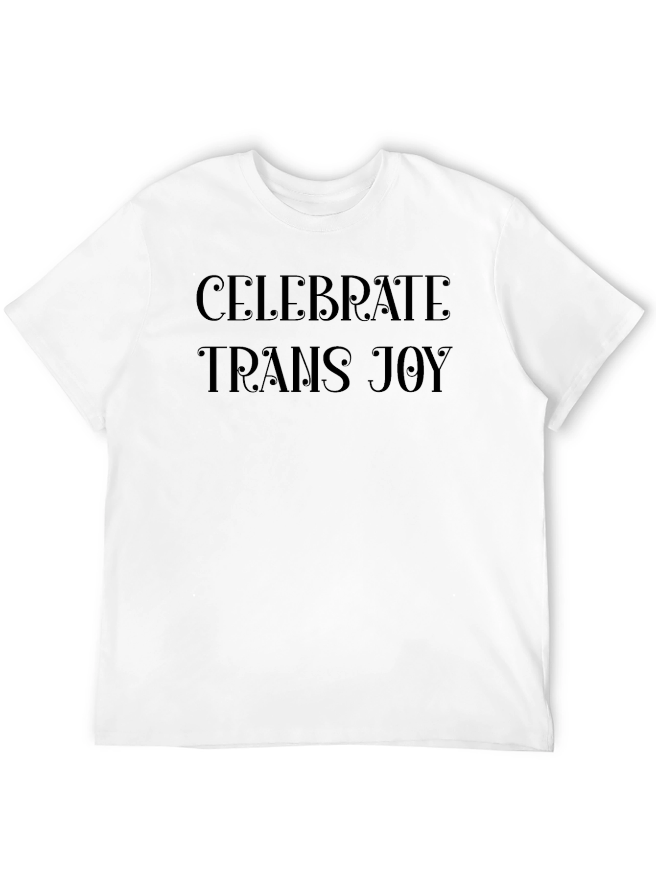 Celebrate Trans Joy T-Shirt - Black