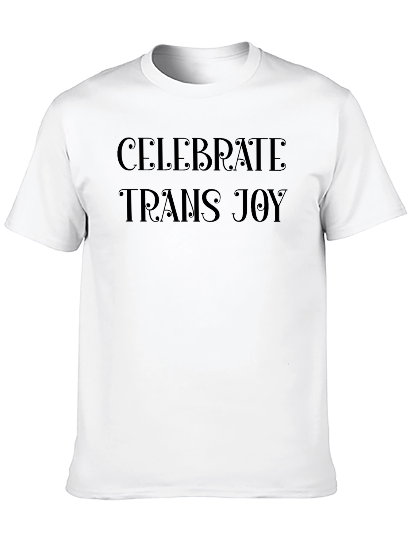 Celebrate Trans Joy T-Shirt - Black