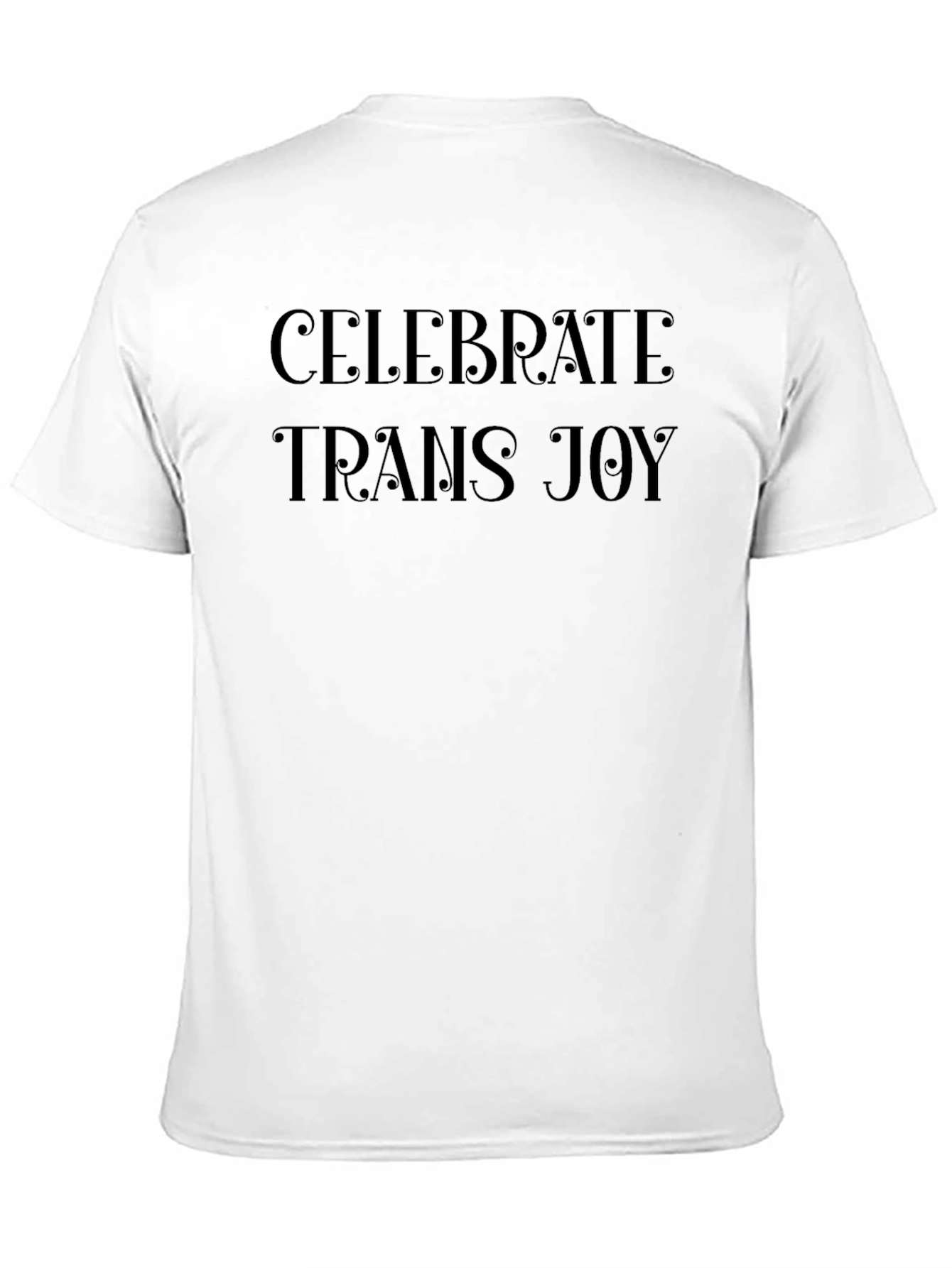 Celebrate Trans Joy T-Shirt - Black