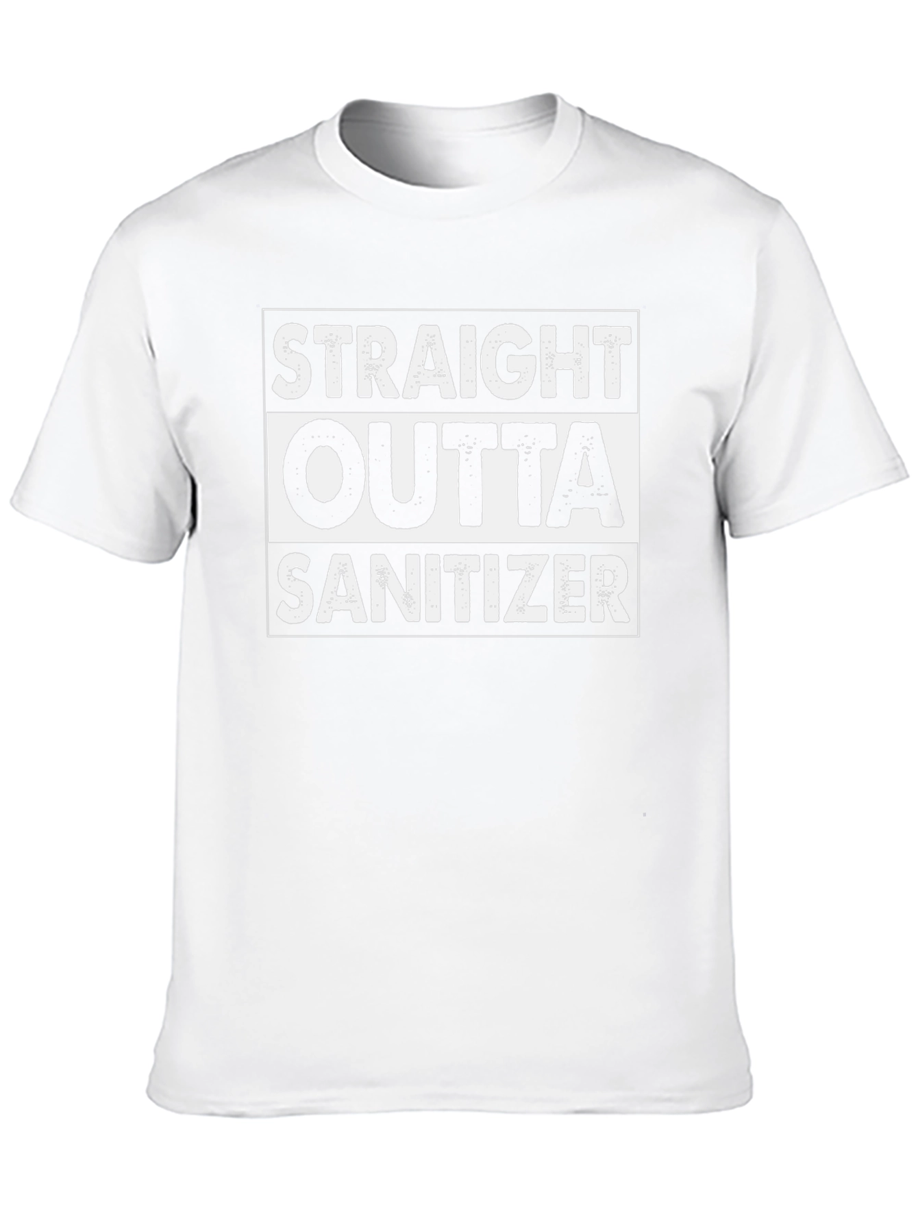 Straight Outta Sanitizer Black T-Shirt