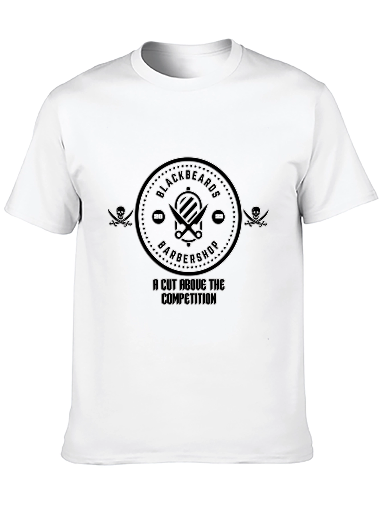 Blackbeard Barbershop T-Shirt - A Cut Above