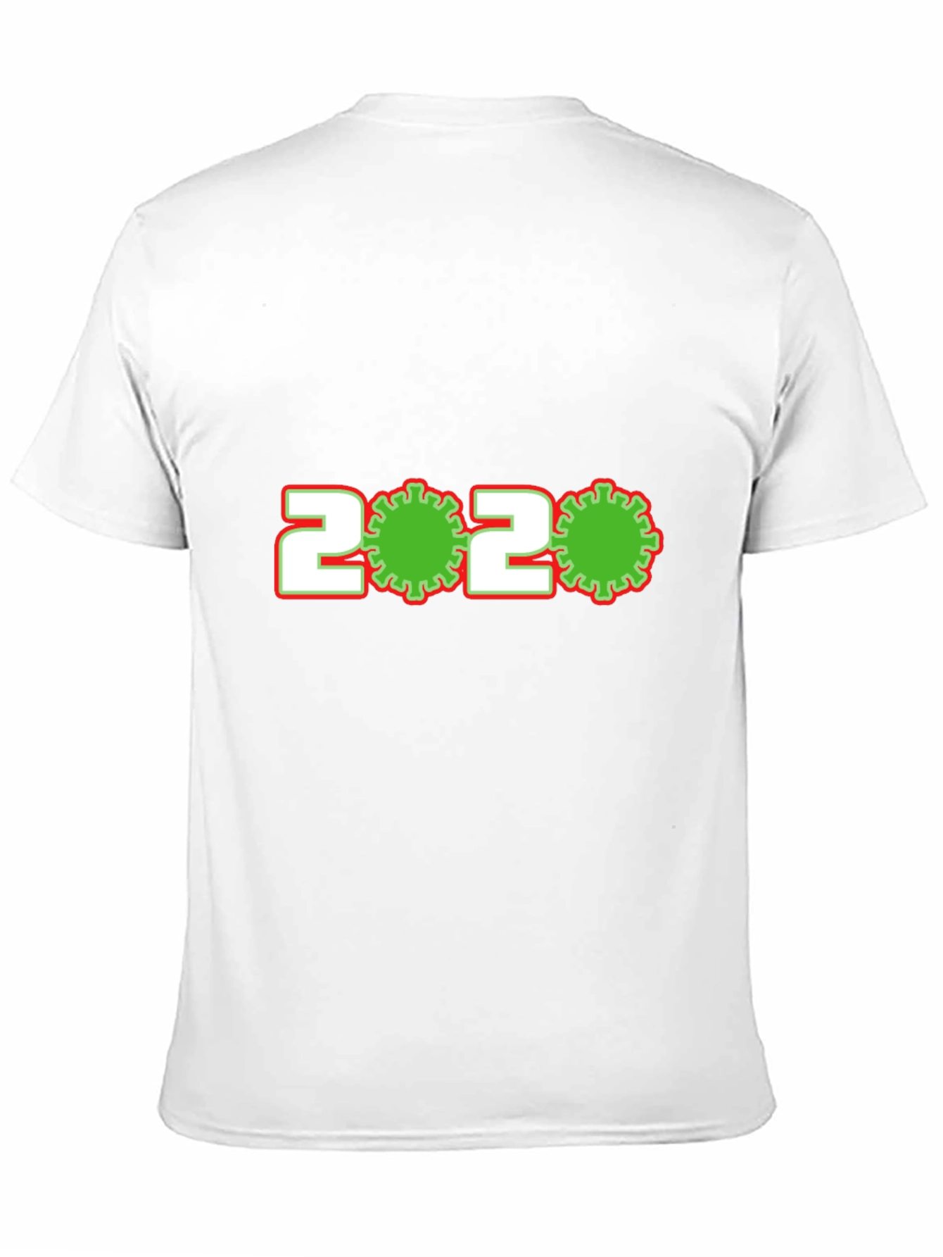 Novelty 2020 Virus Graphic Tee - Black