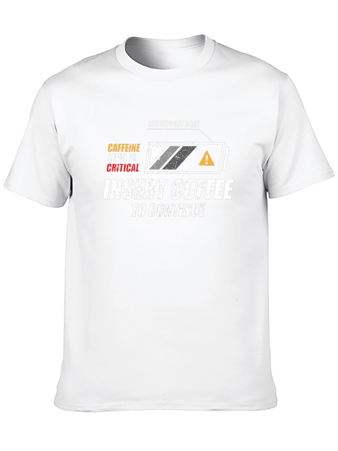 Coffee Critical Life Support T-Shirt