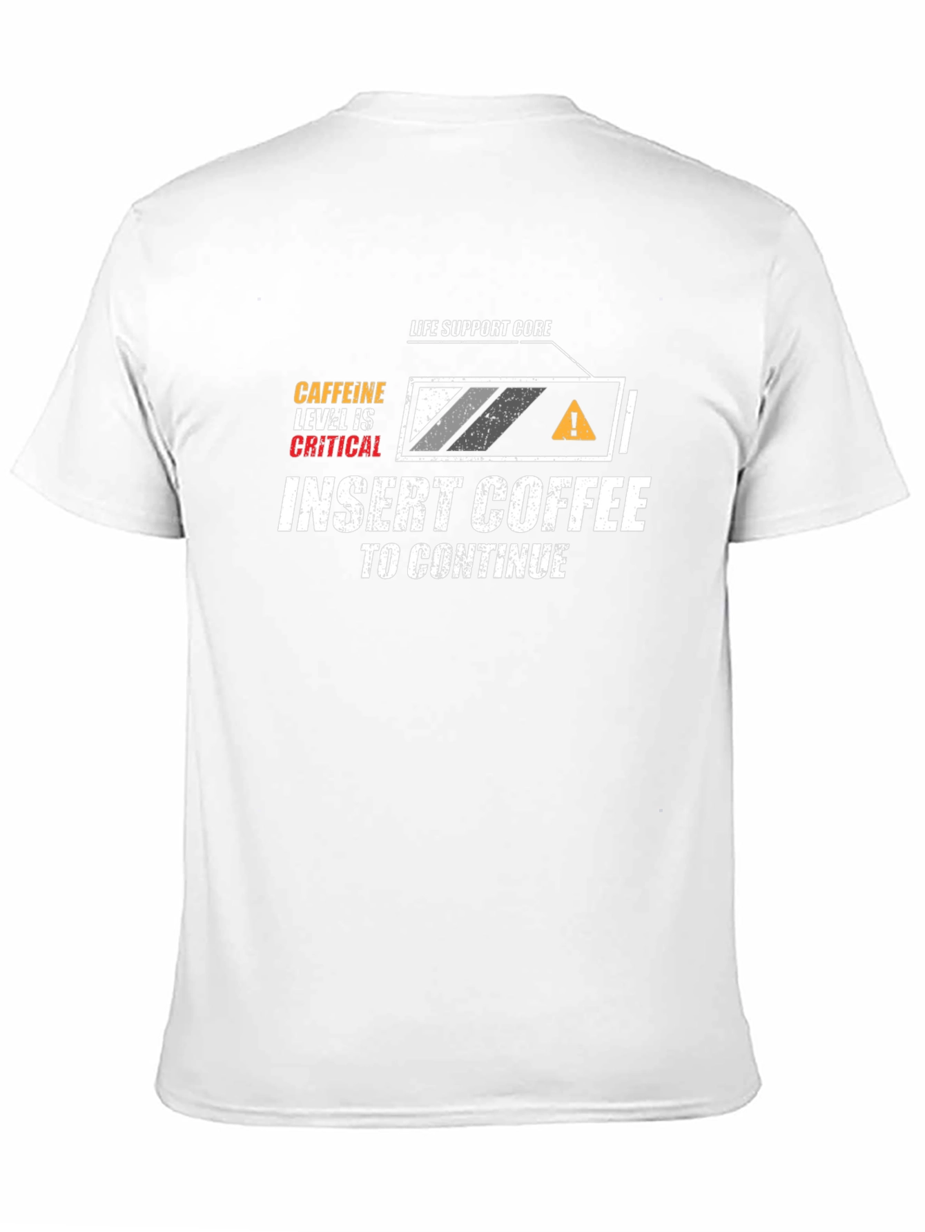 Coffee Critical Life Support T-Shirt