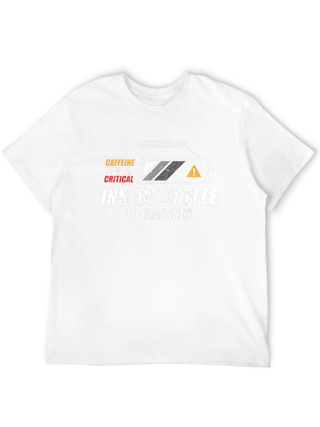 Coffee Critical Life Support T-Shirt