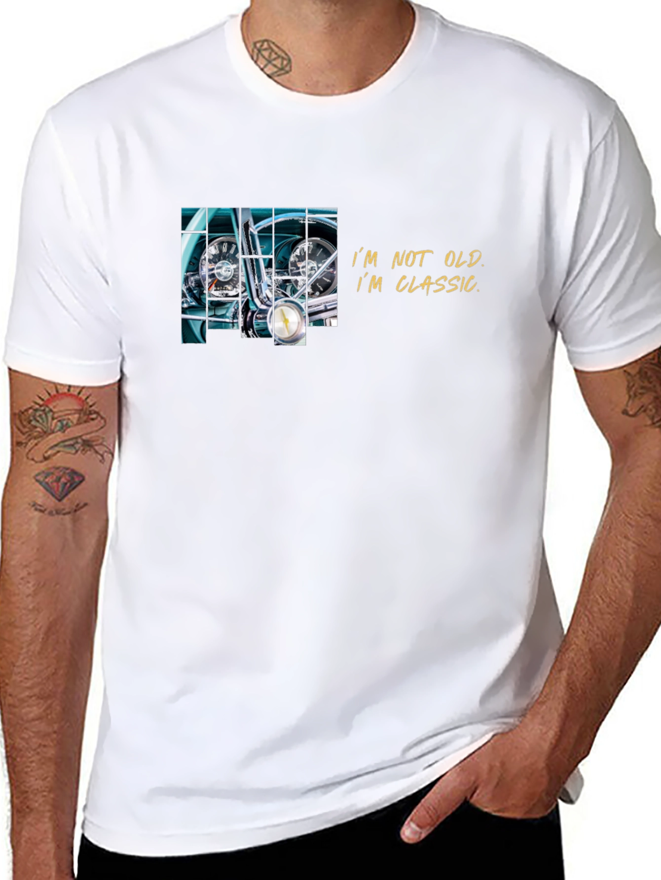 Classic Ride Tee: Im Not Old Im Classic