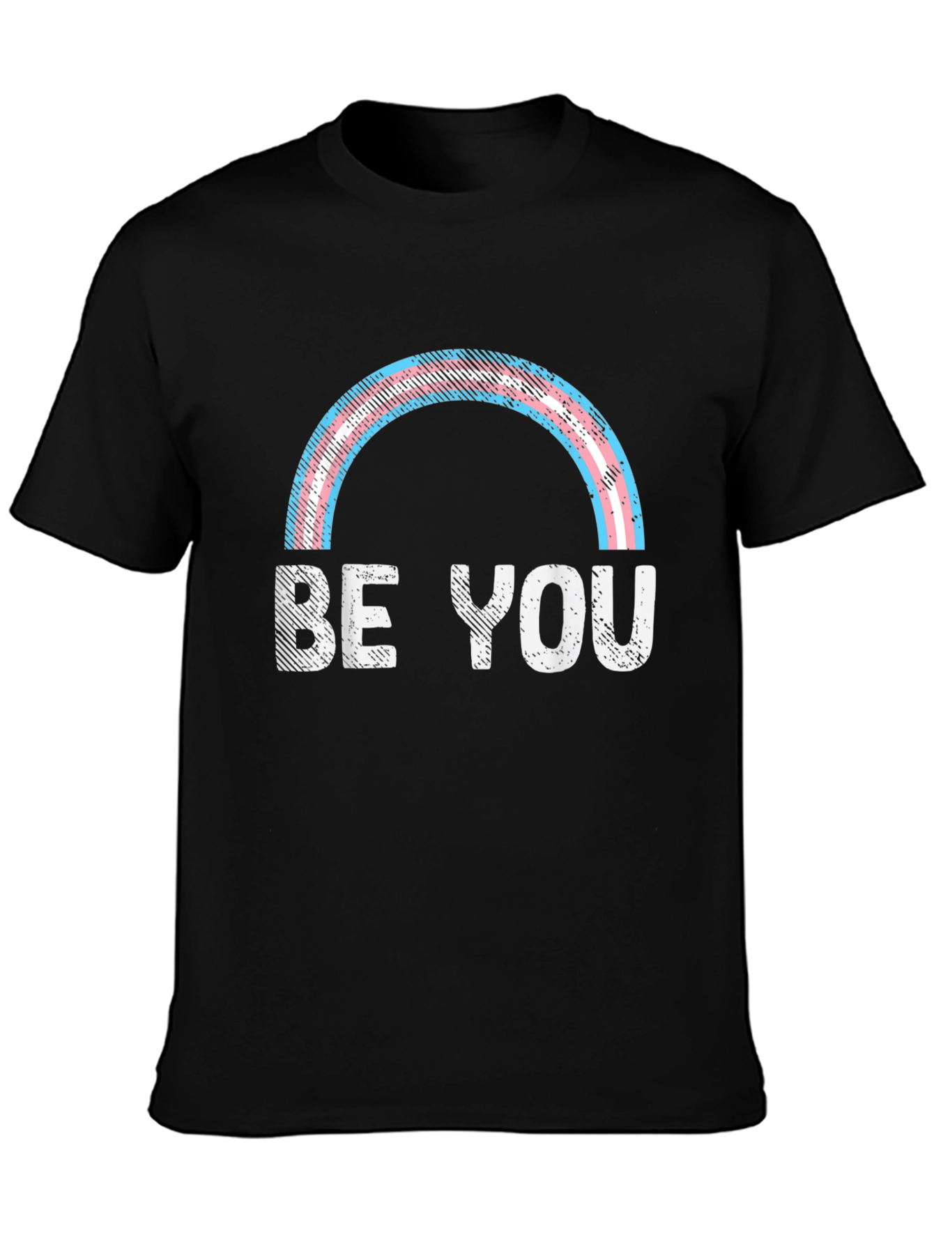 Be You Transgender Pride Rainbow T-Shirt