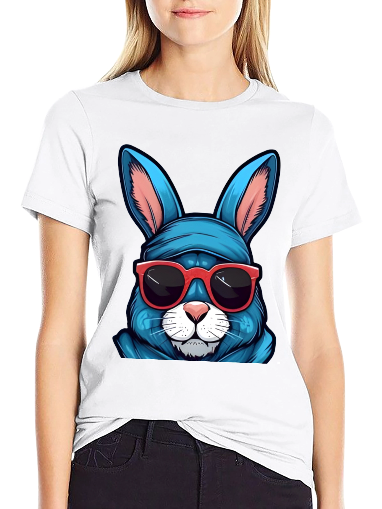 Cool Blue Bunny T-Shirt