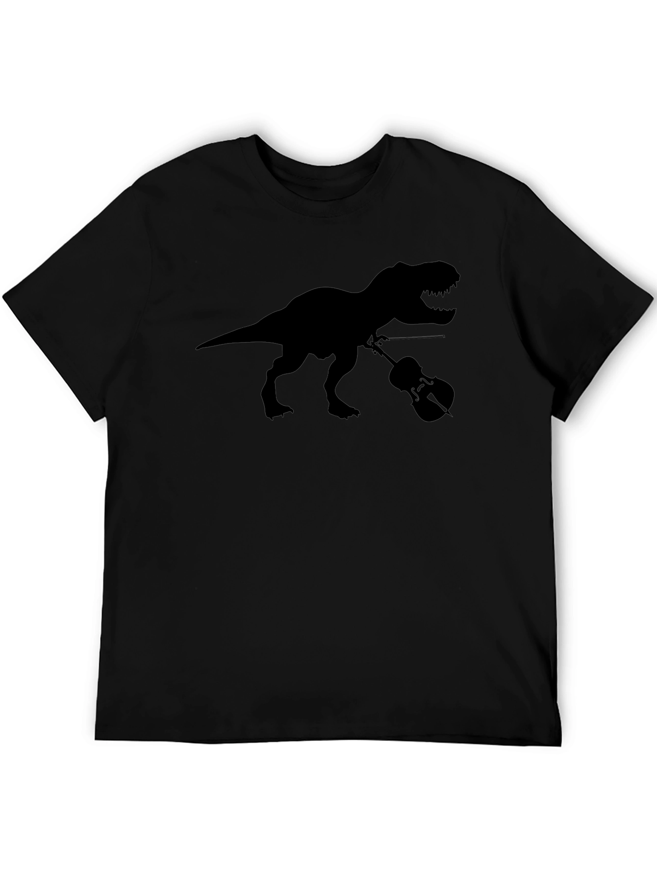 Dino Violist Black T-Shirt