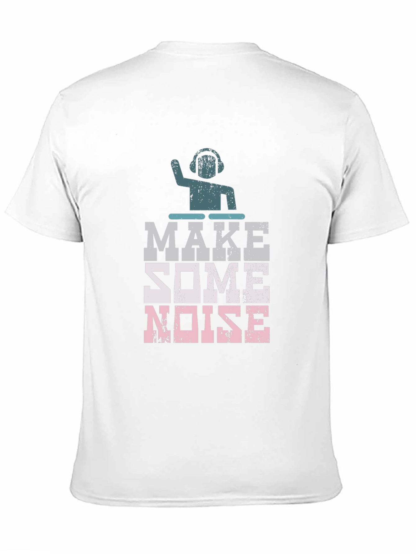 Make Some Noise DJ Graphic T-Shirt