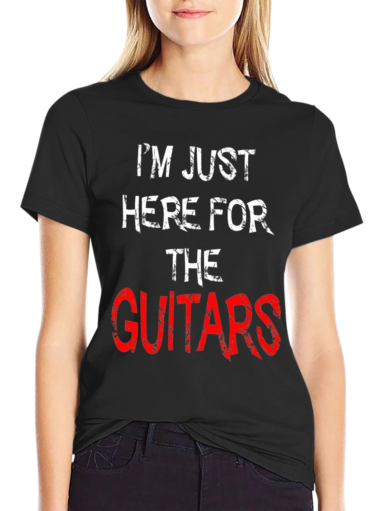 Im Just Here For The Guitars T-Shirt