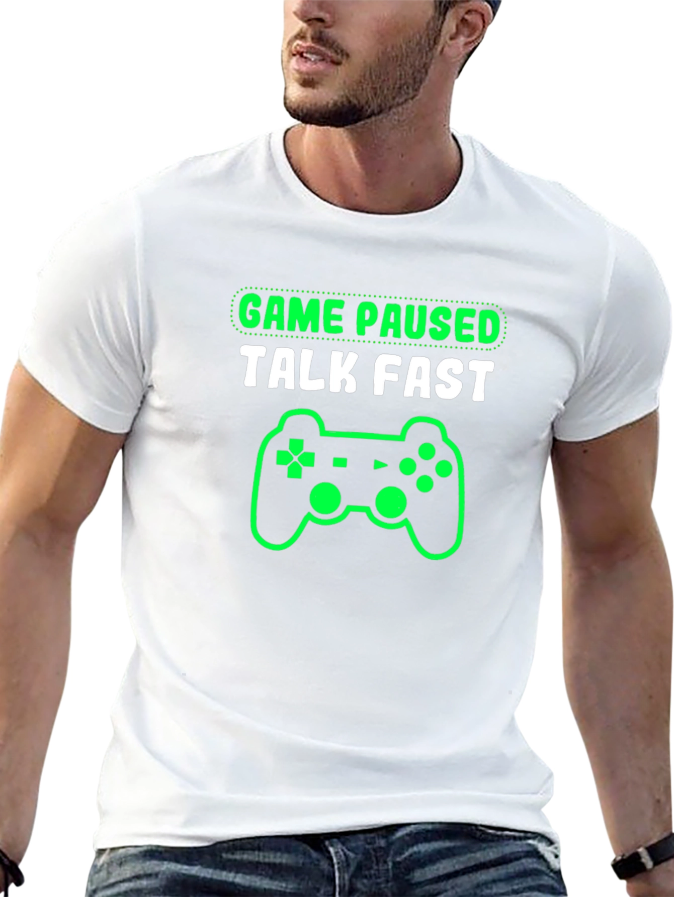 Game Paused Talk Fast Gamer T-Shirt