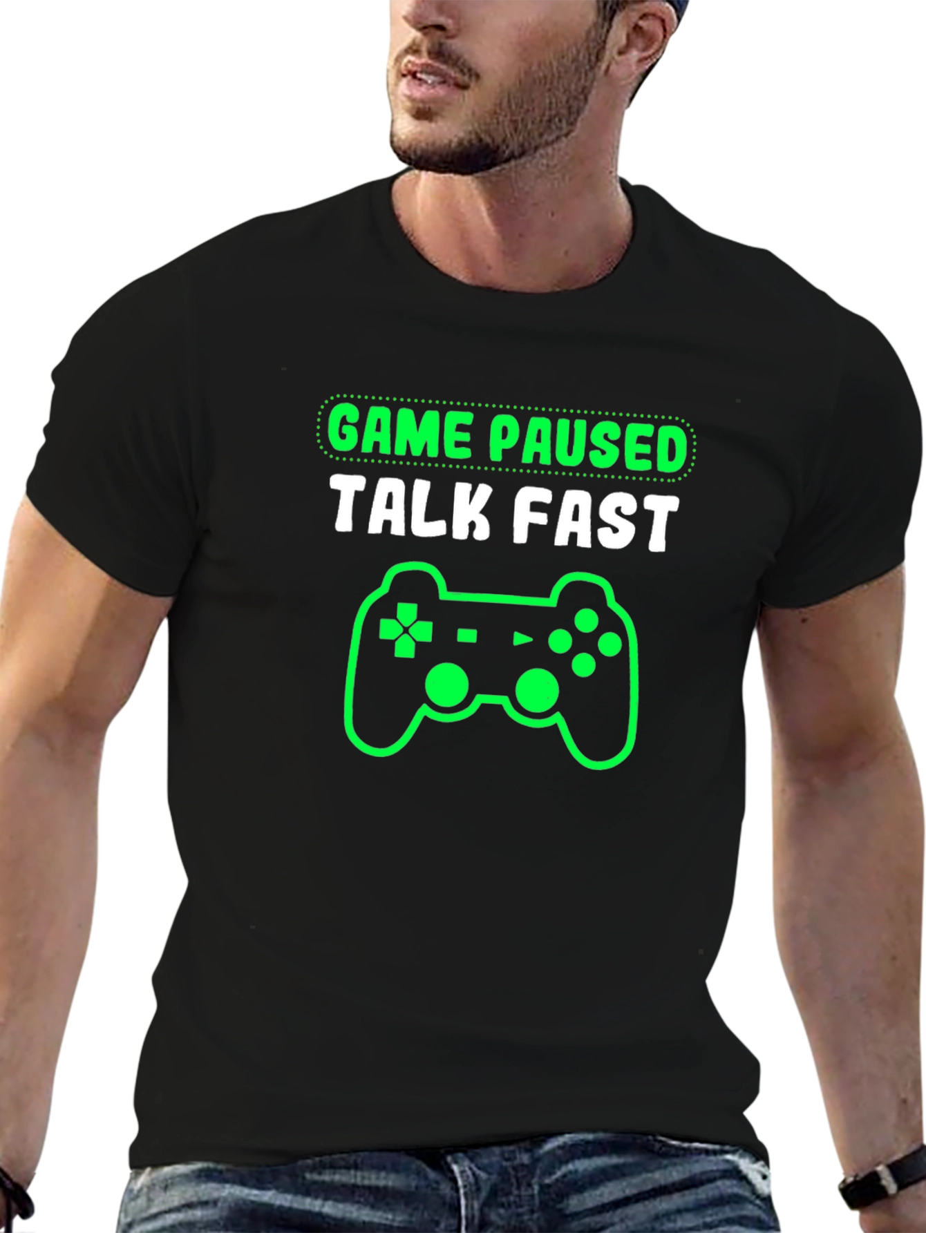 Game Paused Talk Fast Gamer T-Shirt