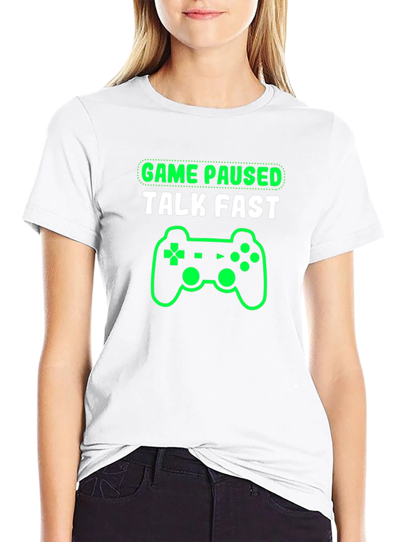 Game Paused Talk Fast Gamer T-Shirt