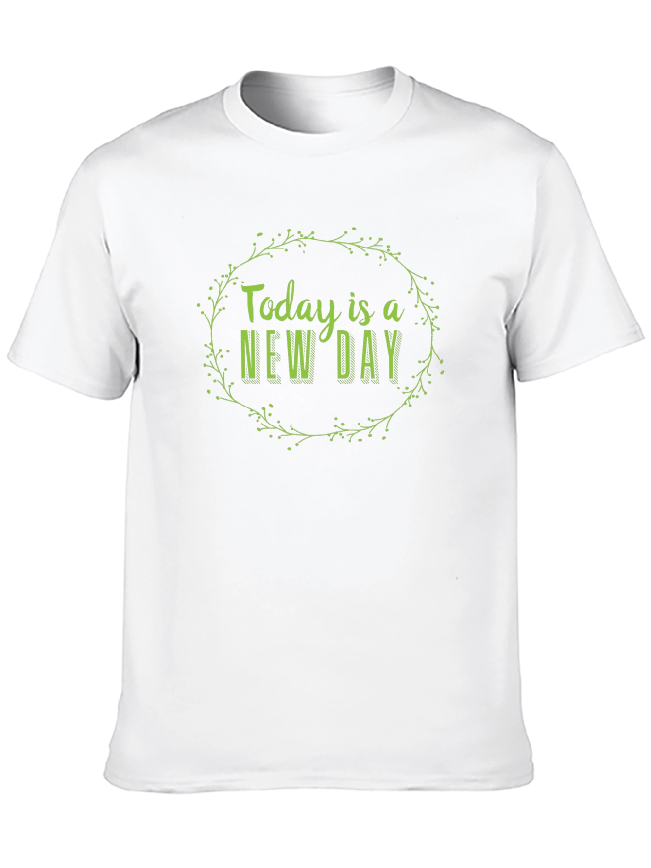 Today is a New Day Graphic Tee - Black