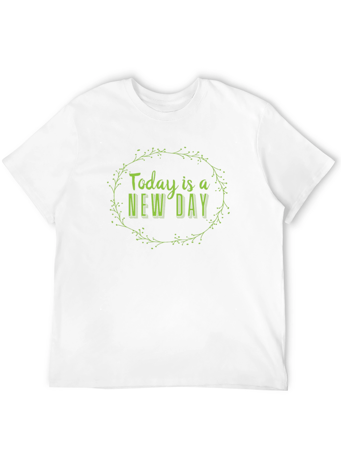 Today is a New Day Graphic Tee - Black