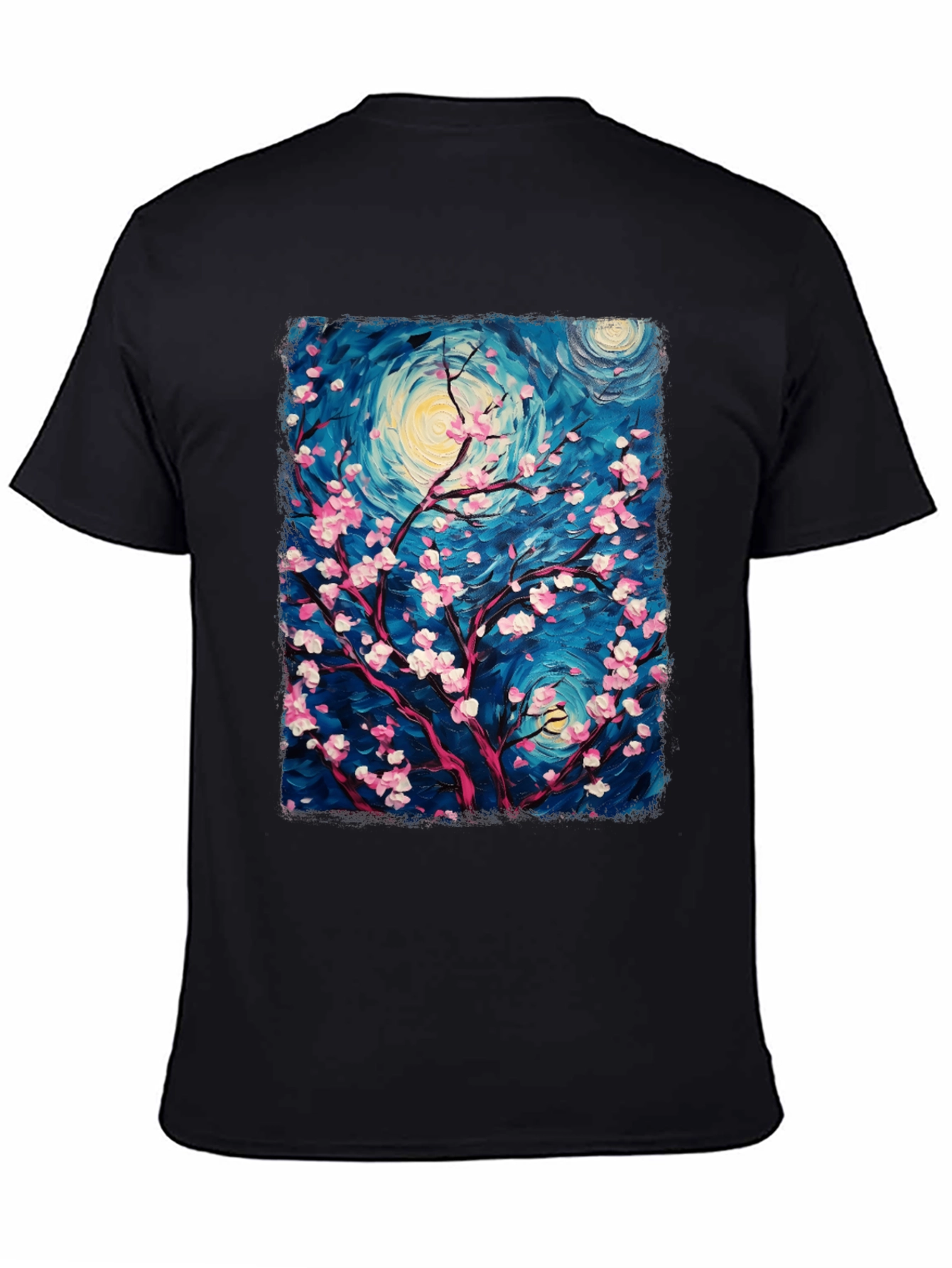 Blossom Night T-Shirt - Artistic Design