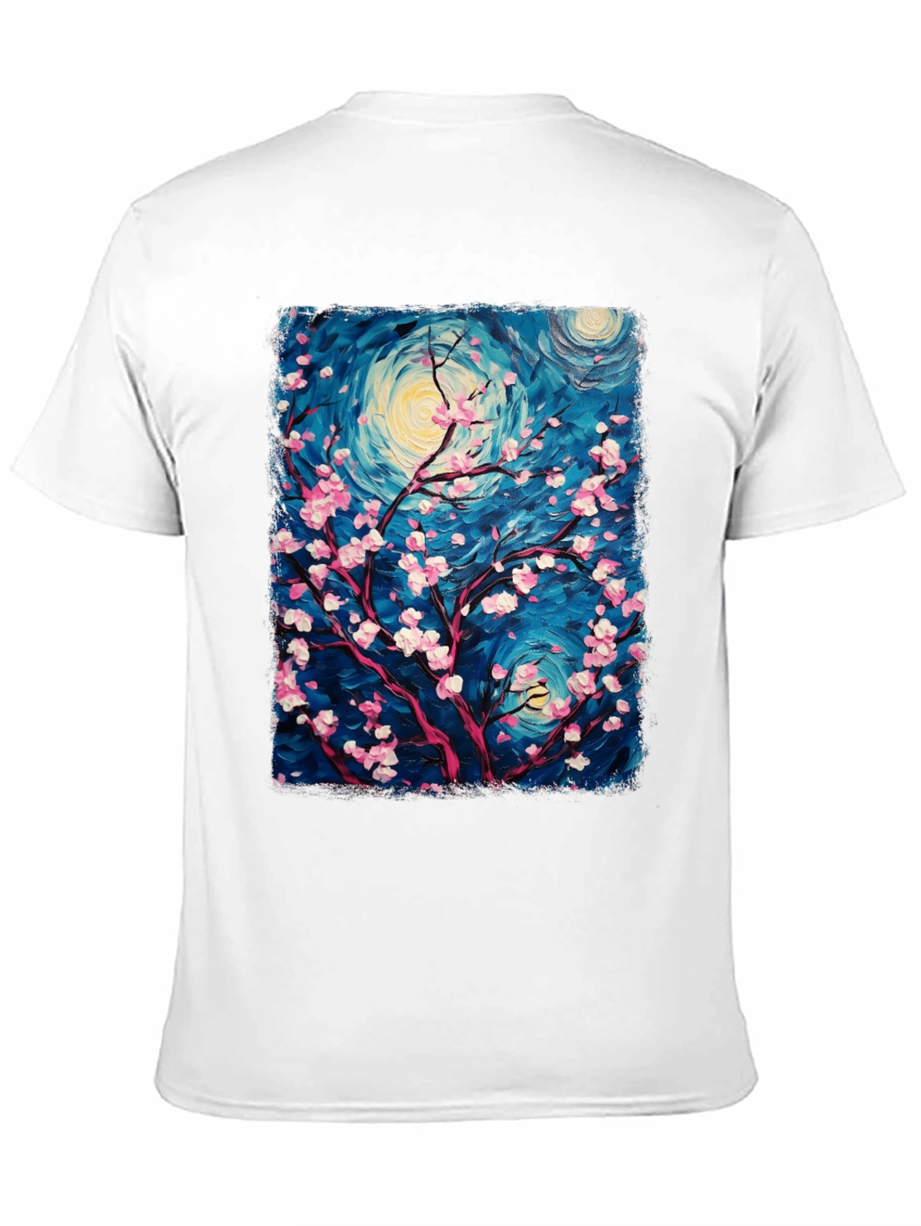 Blossom Night T-Shirt - Artistic Design