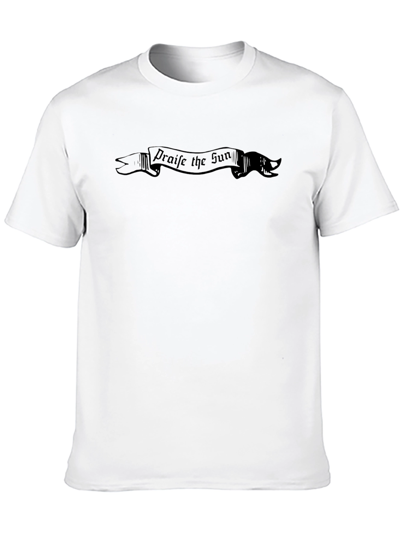 Praise The Sun Graphic Tee - Black