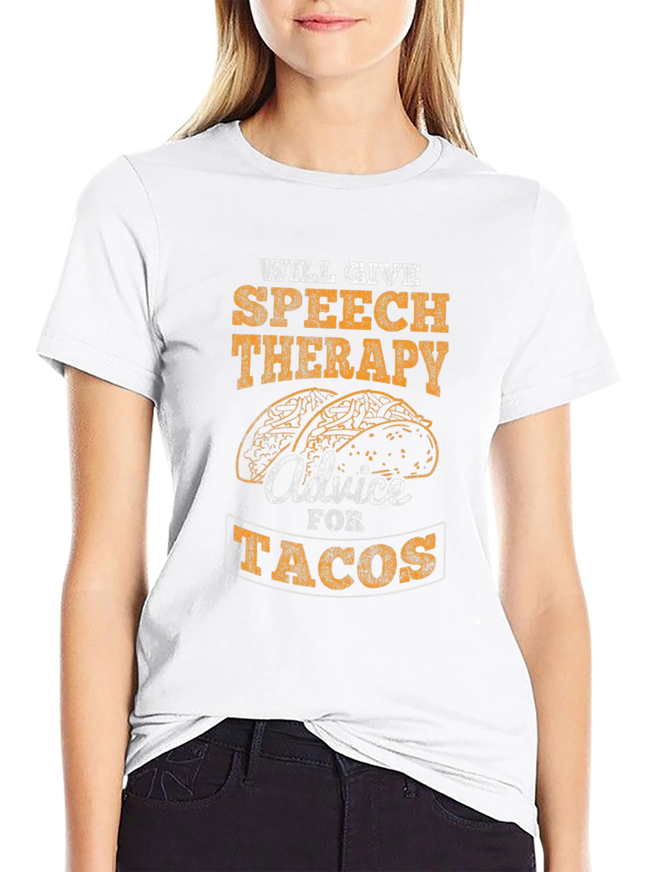 Will Give Speech Therapy Advice for Tacos T-Shirt