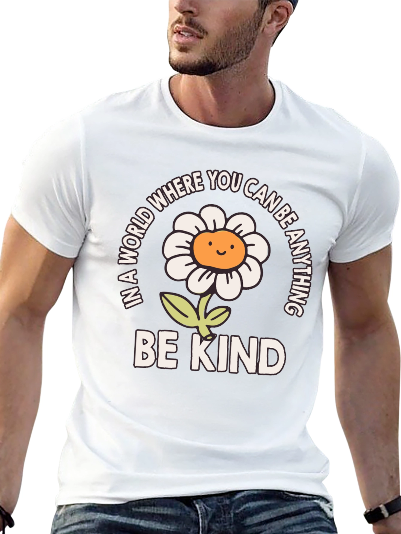 Be Kind T-Shirt - Daisy Graphic Tee