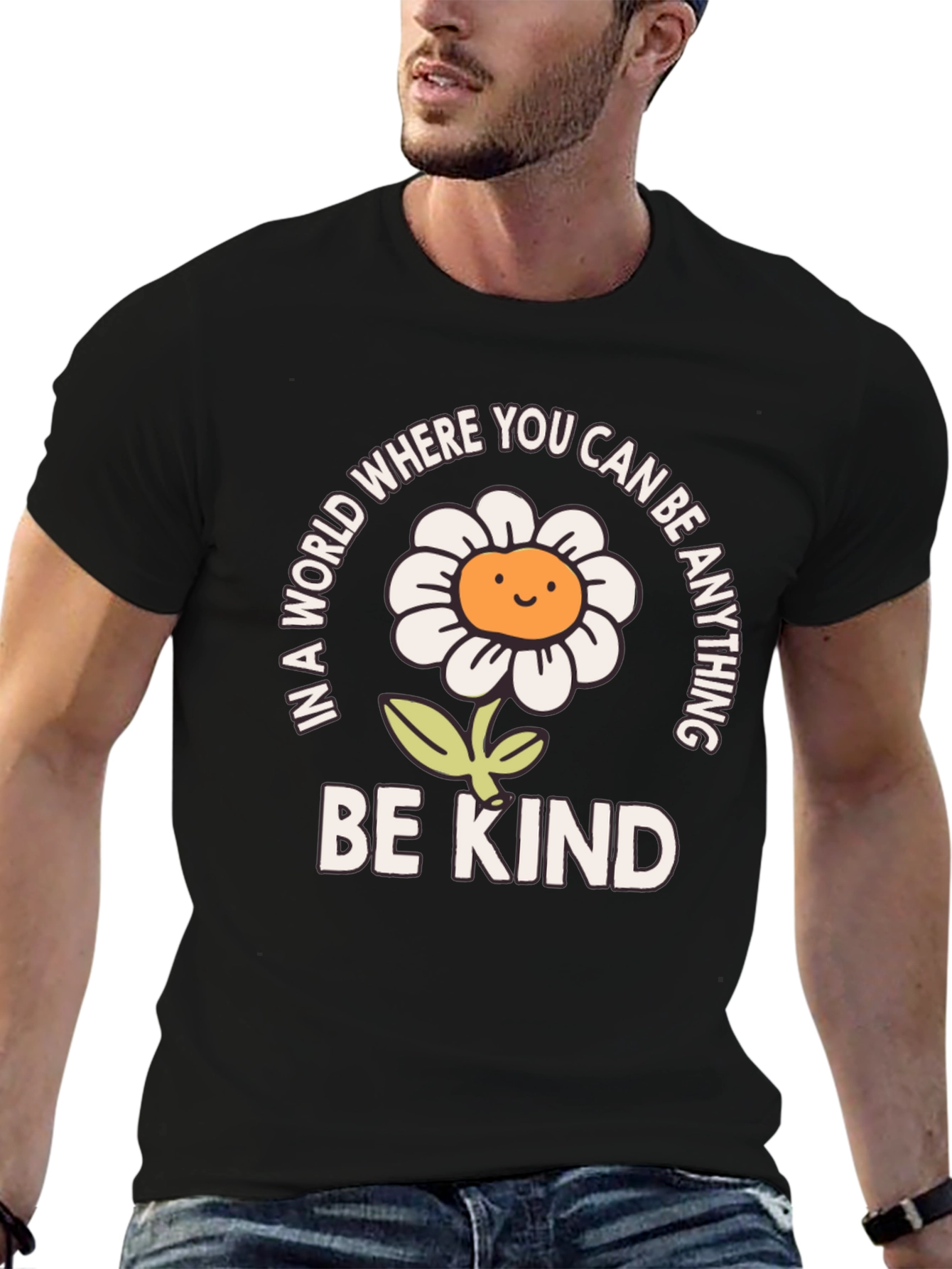 Be Kind T-Shirt - Daisy Graphic Tee