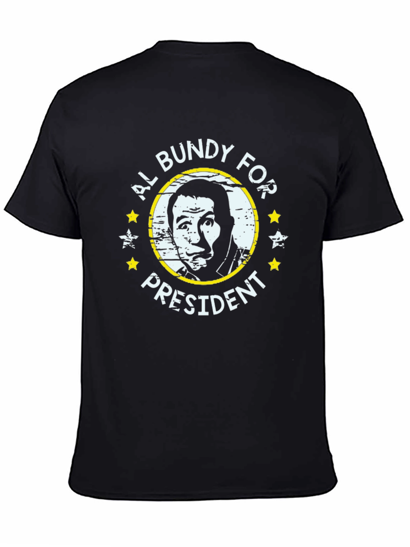 Al Bundy For President Black T-Shirt