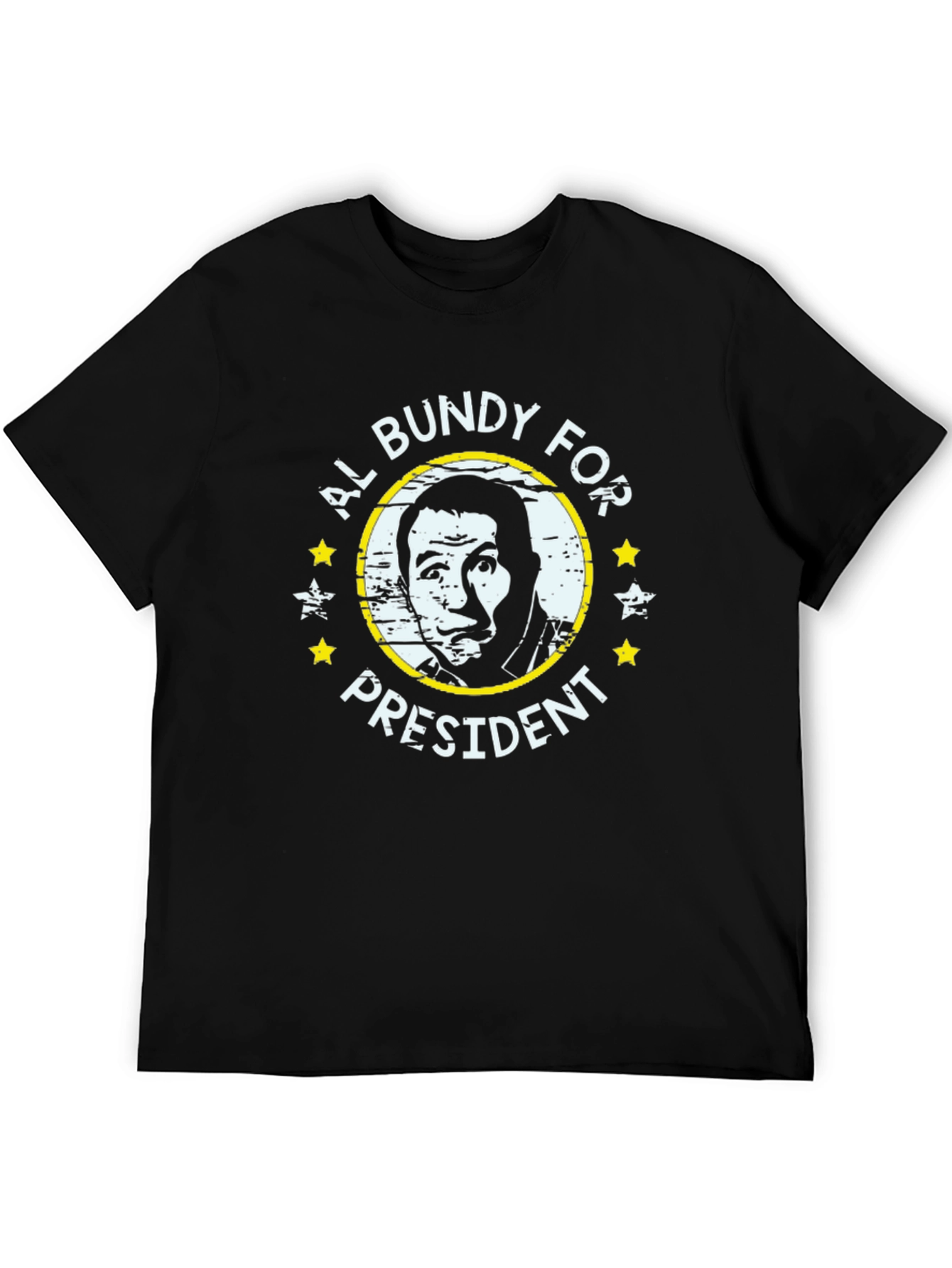 Al Bundy For President Black T-Shirt