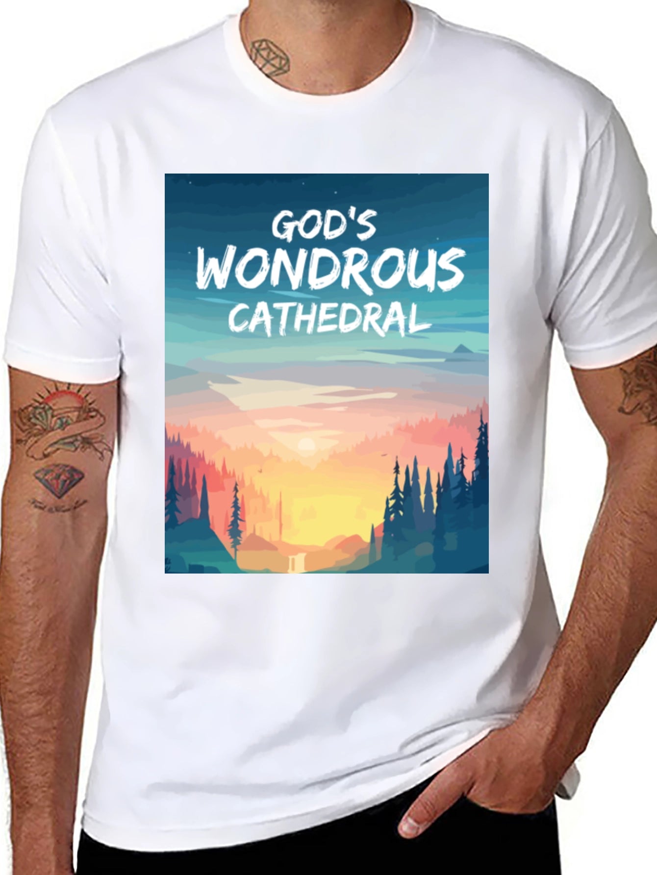 Gods Wondrous Cathedral T-Shirt