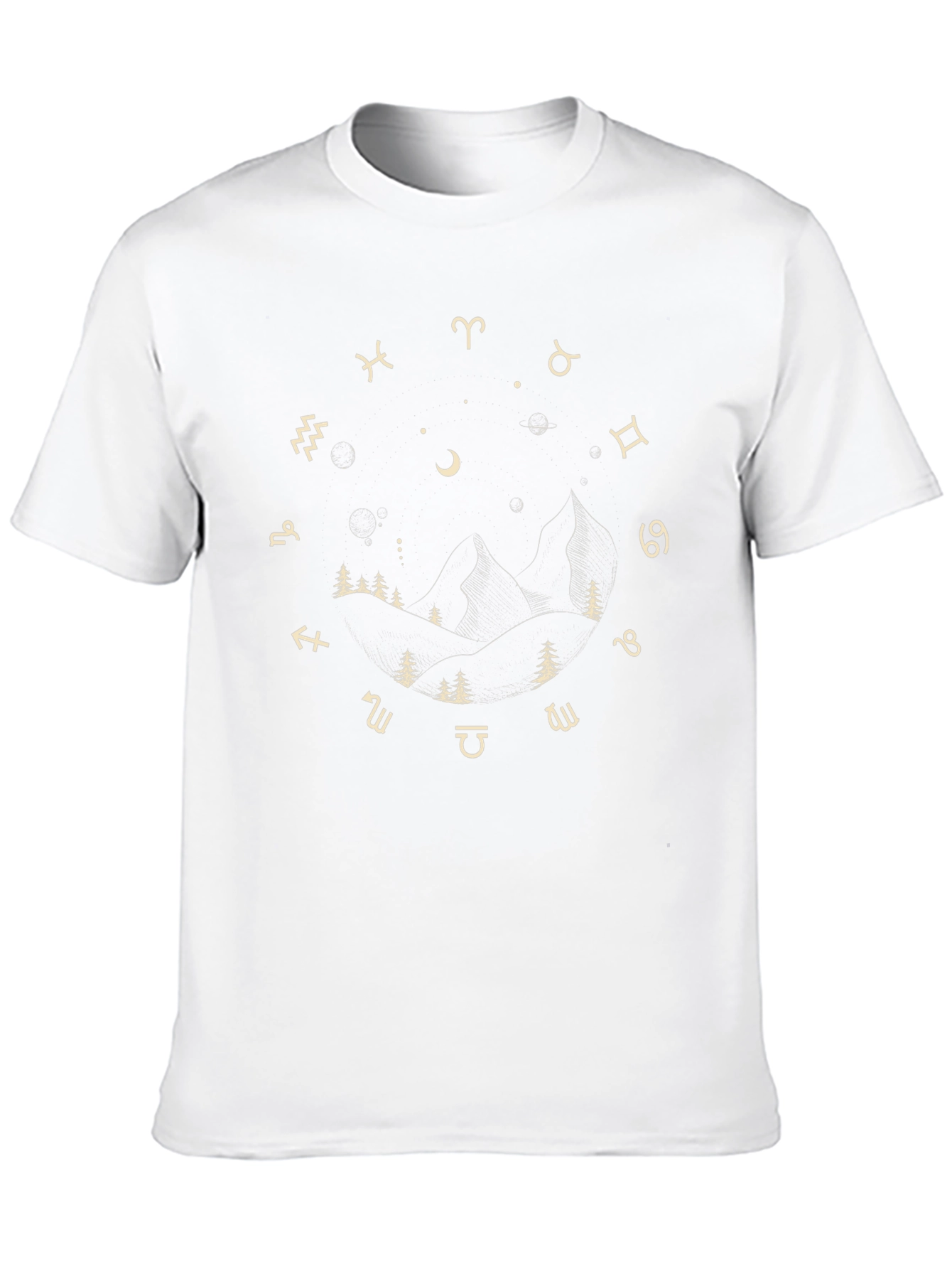 Zodiac Constellation Graphic T-Shirt