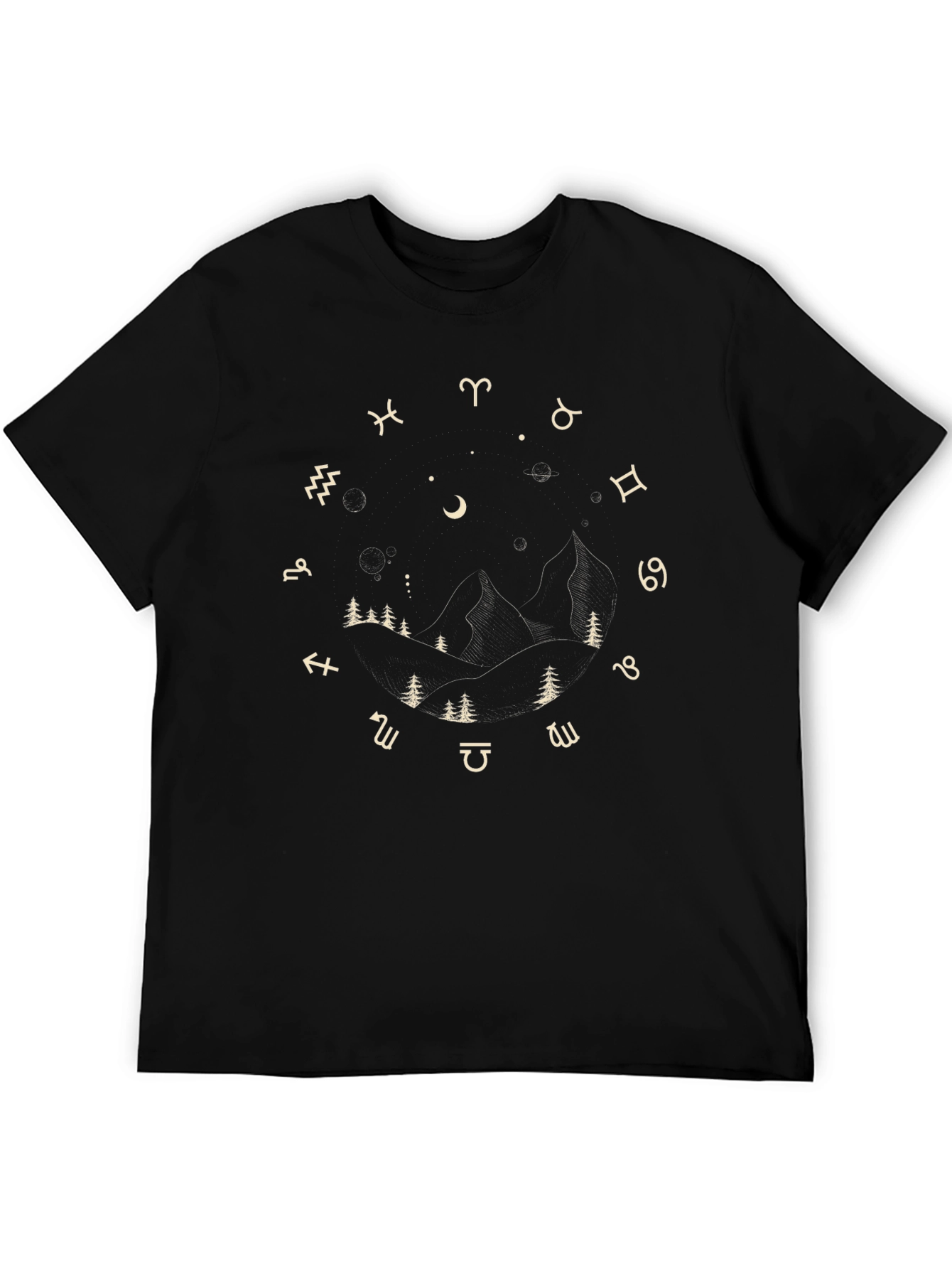 Zodiac Constellation Graphic T-Shirt