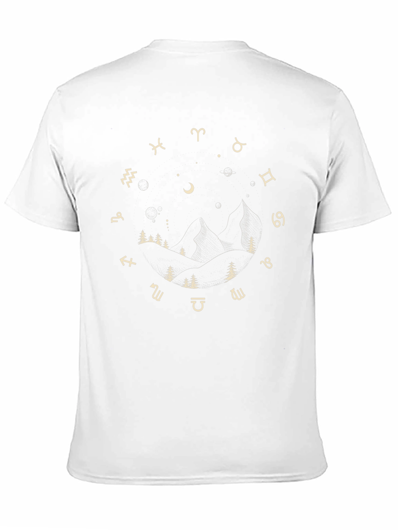 Zodiac Constellation Graphic T-Shirt