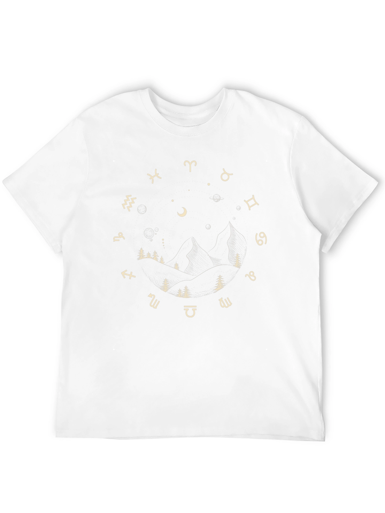 Zodiac Constellation Graphic T-Shirt