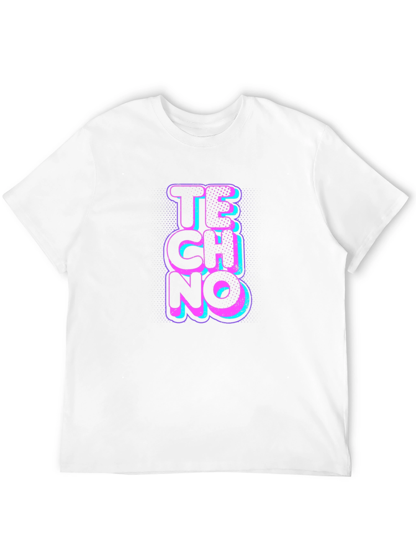 Techno Graphic Black T-Shirt
