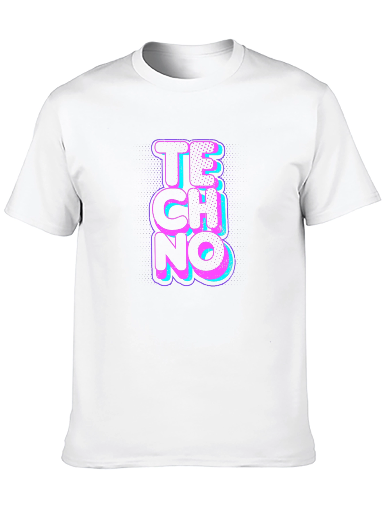 Techno Graphic Black T-Shirt