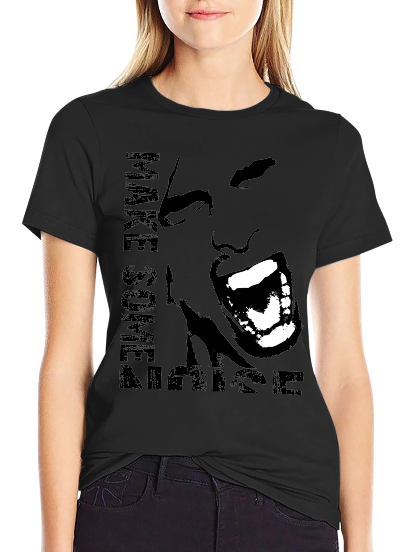 Make Some Noise Graphic Tee - Bold Statement Shirt