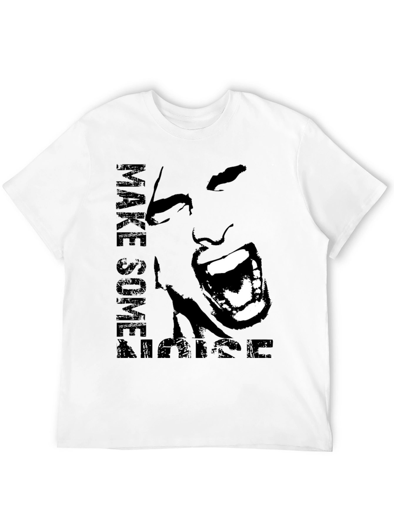 Make Some Noise Graphic Tee - Bold Statement Shirt