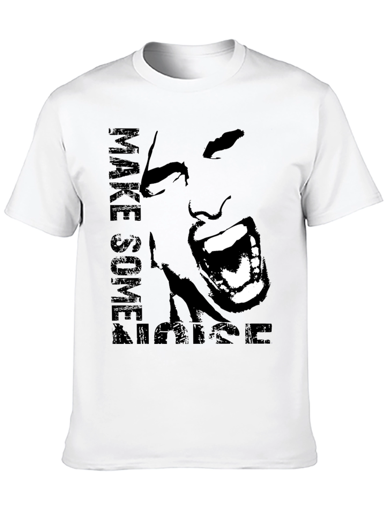 Make Some Noise Graphic Tee - Bold Statement Shirt