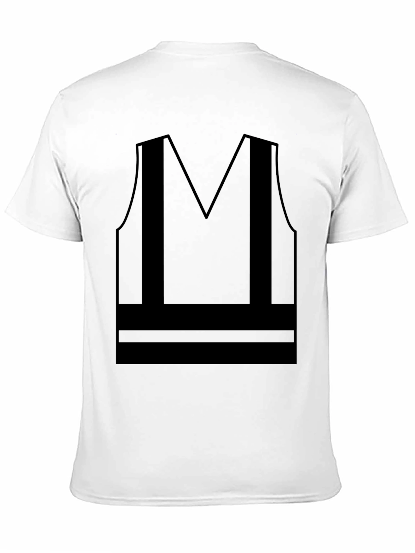 Construction Safety Vest T-Shirt - Novelty Apparel