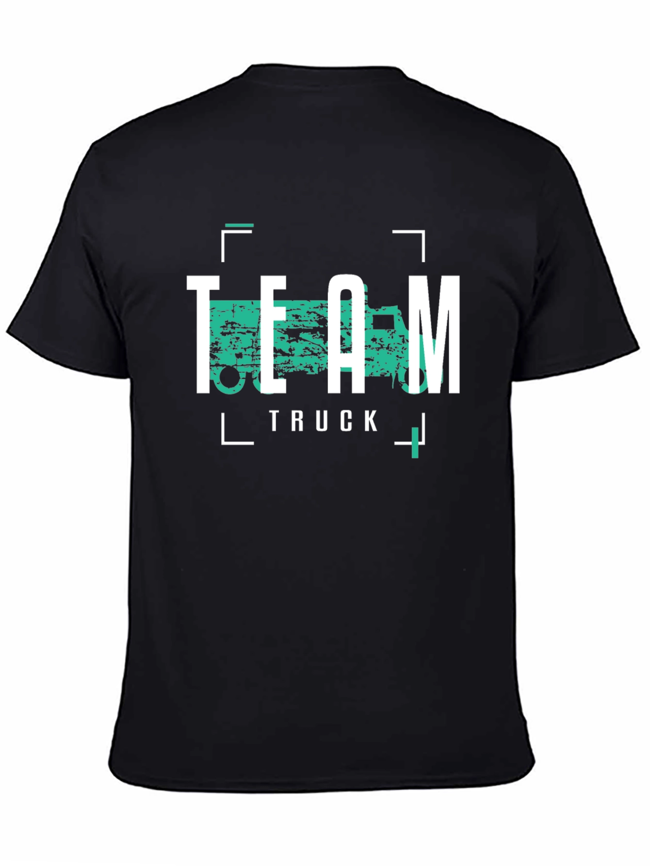 Team Truck Graphic Tee - Cool Black T-Shirt