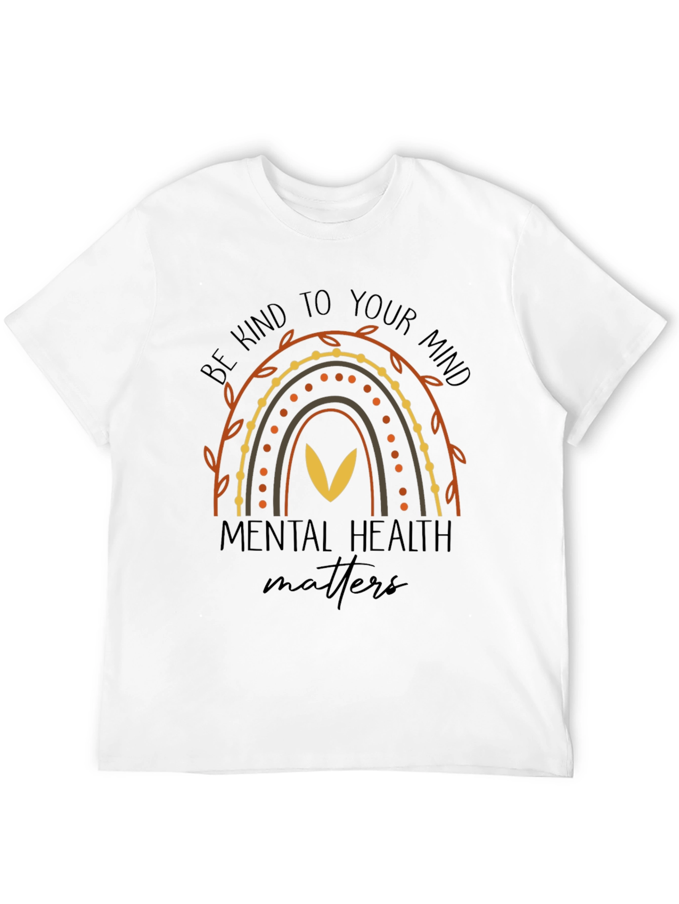 Mental Health Matters Rainbow Graphic Tee