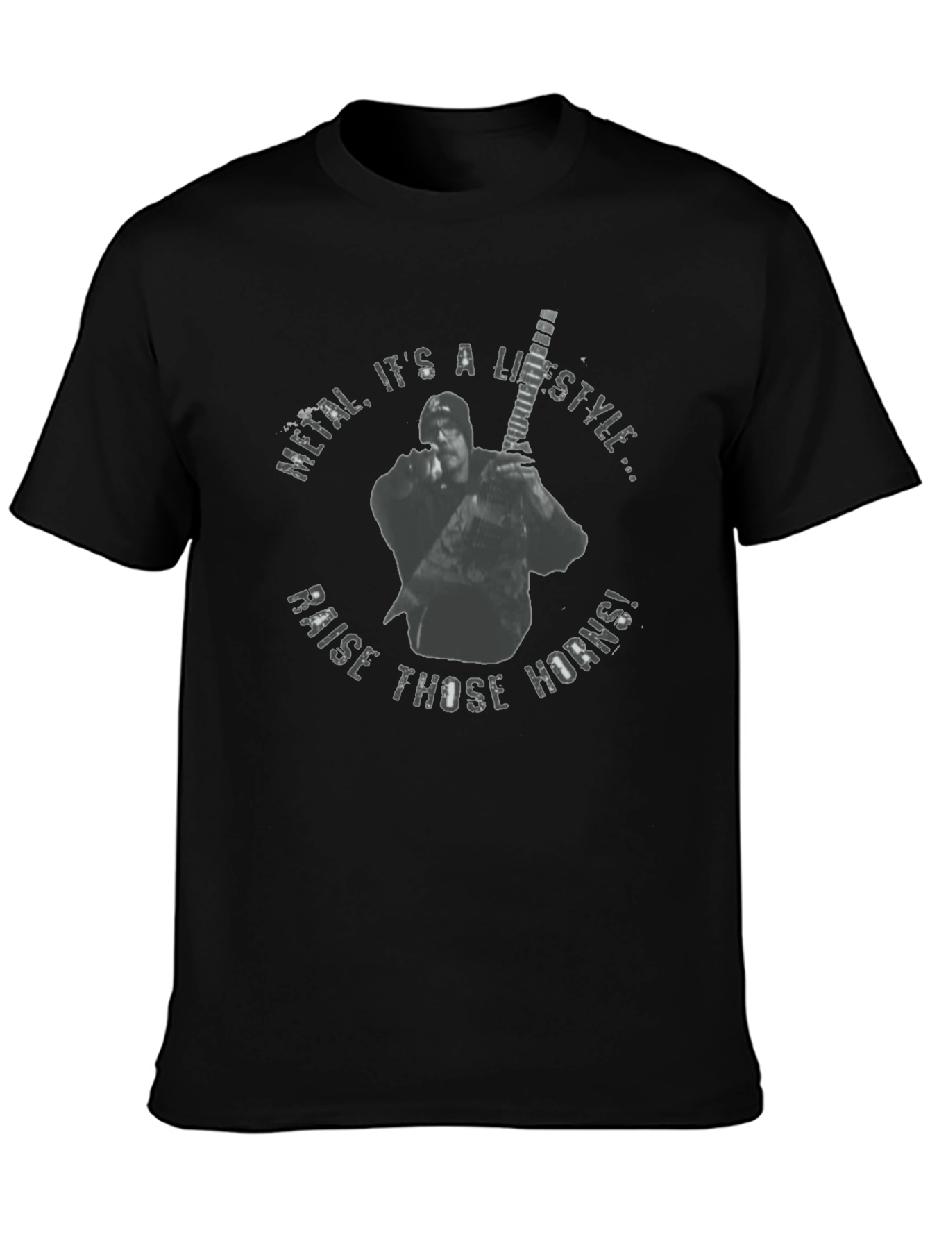 Metal Lifestyle T-Shirt Rock Band Graphic Tee