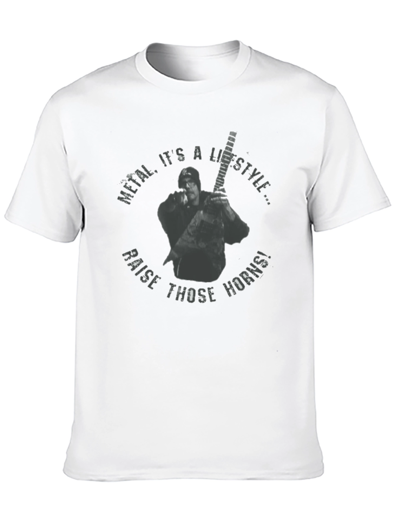 Metal Lifestyle T-Shirt Rock Band Graphic Tee
