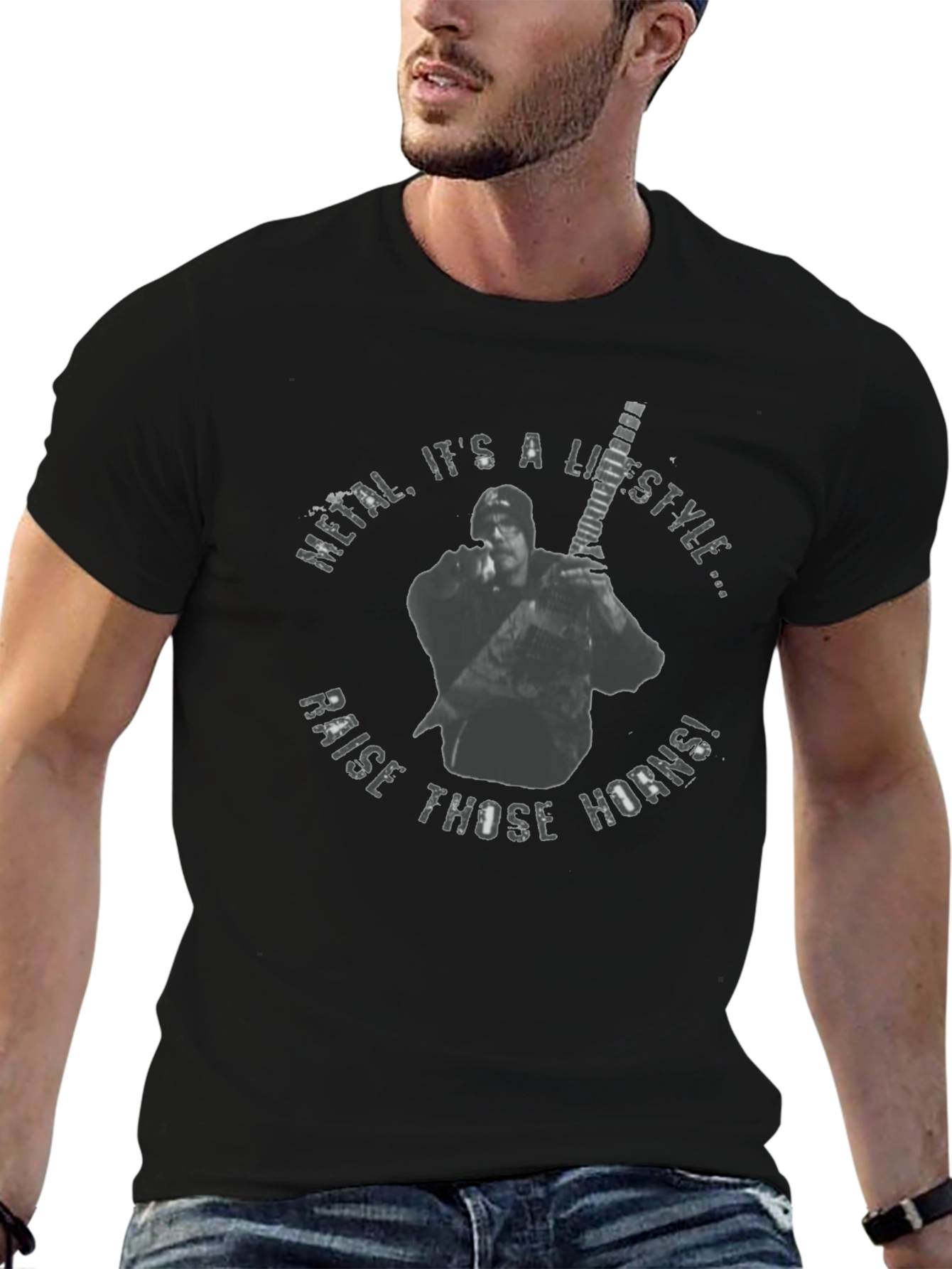 Metal Lifestyle T-Shirt Rock Band Graphic Tee
