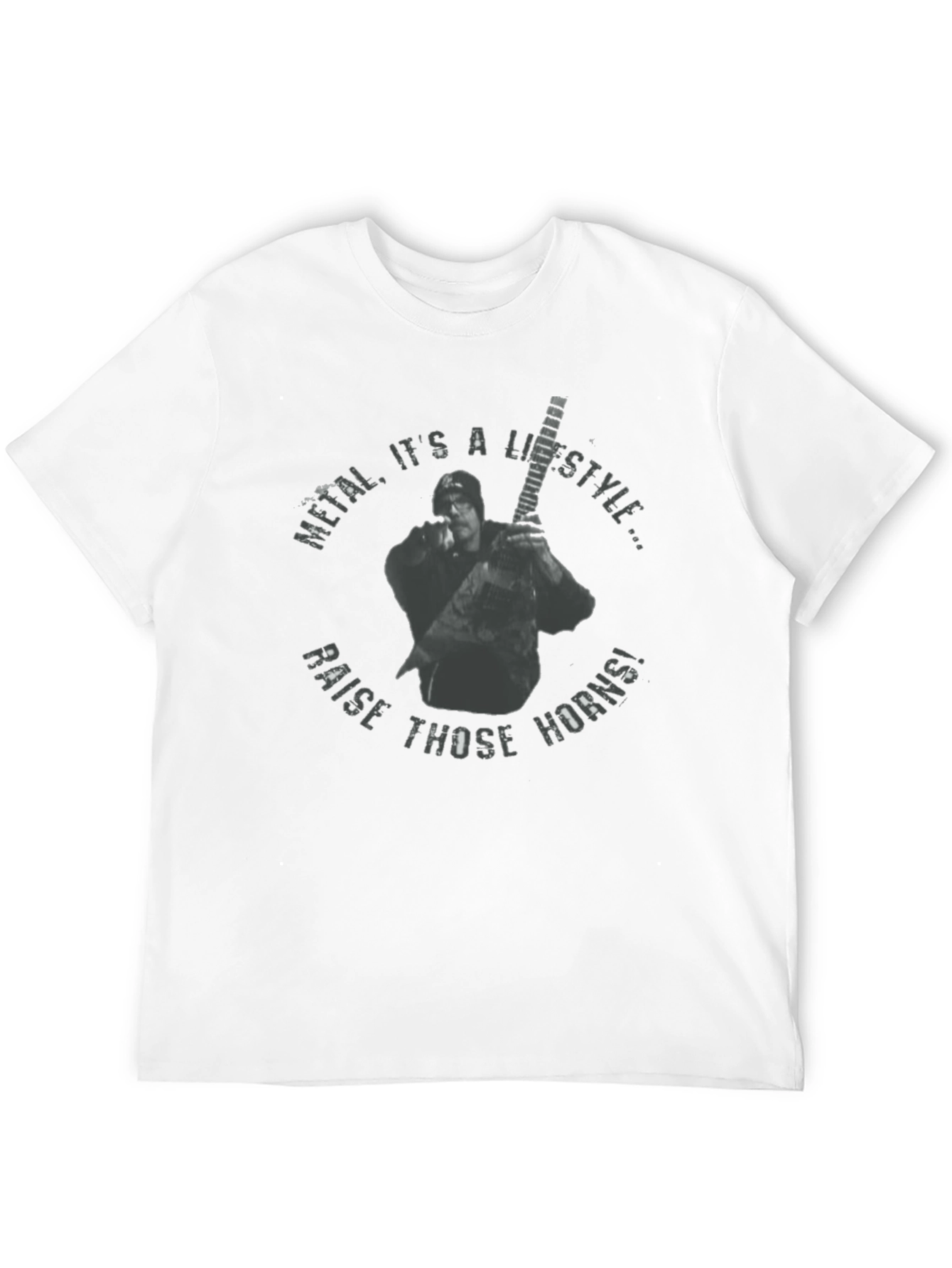 Metal Lifestyle T-Shirt Rock Band Graphic Tee