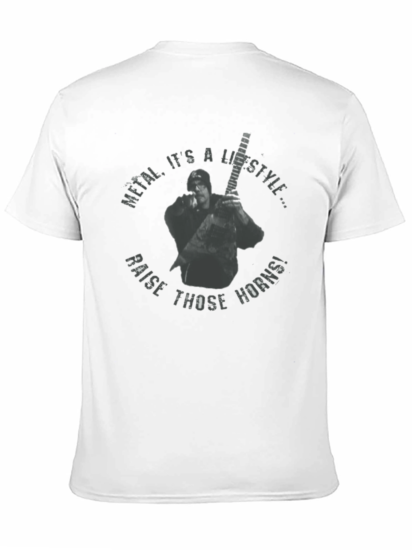 Metal Lifestyle T-Shirt Rock Band Graphic Tee