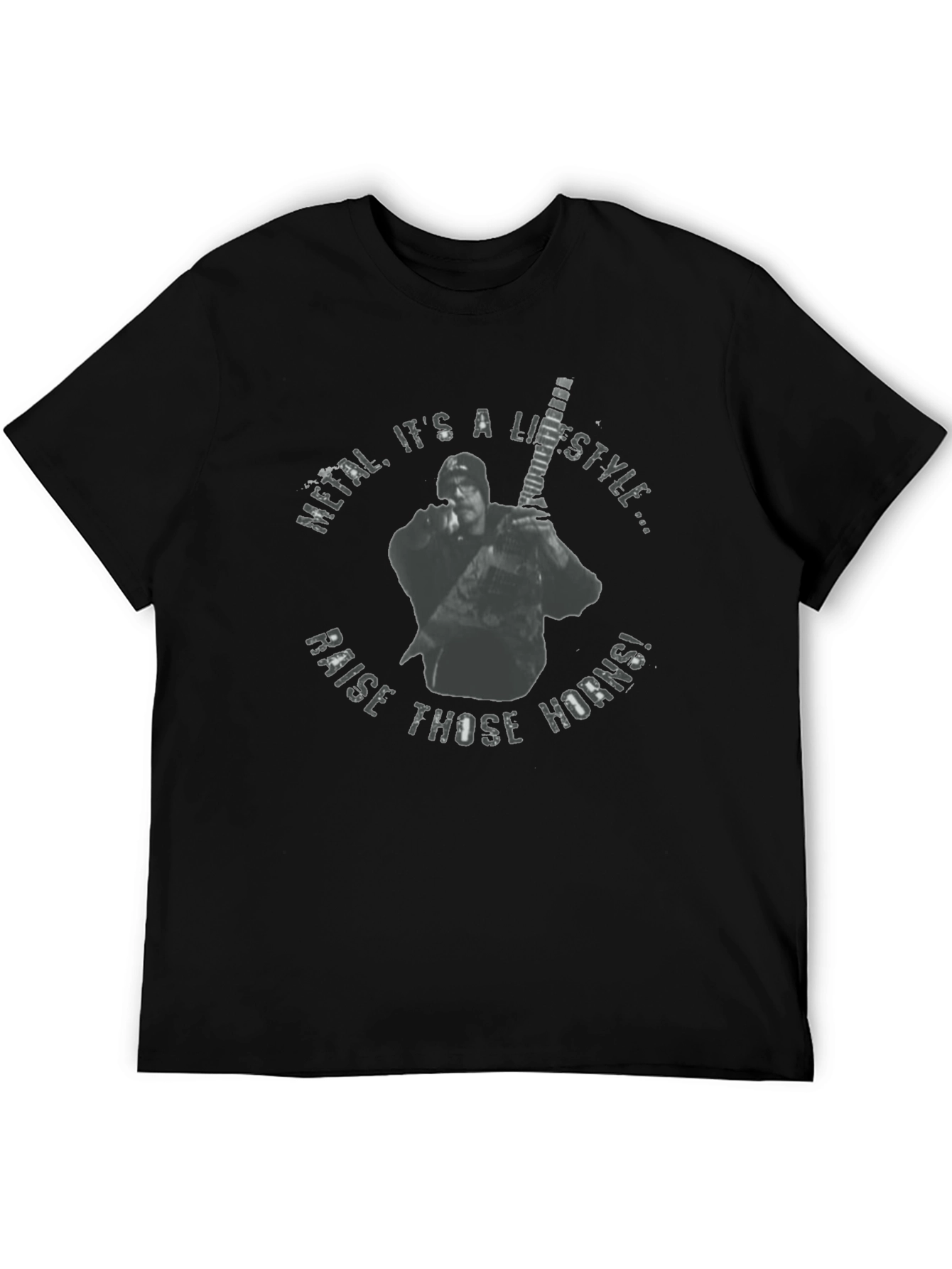 Metal Lifestyle T-Shirt Rock Band Graphic Tee