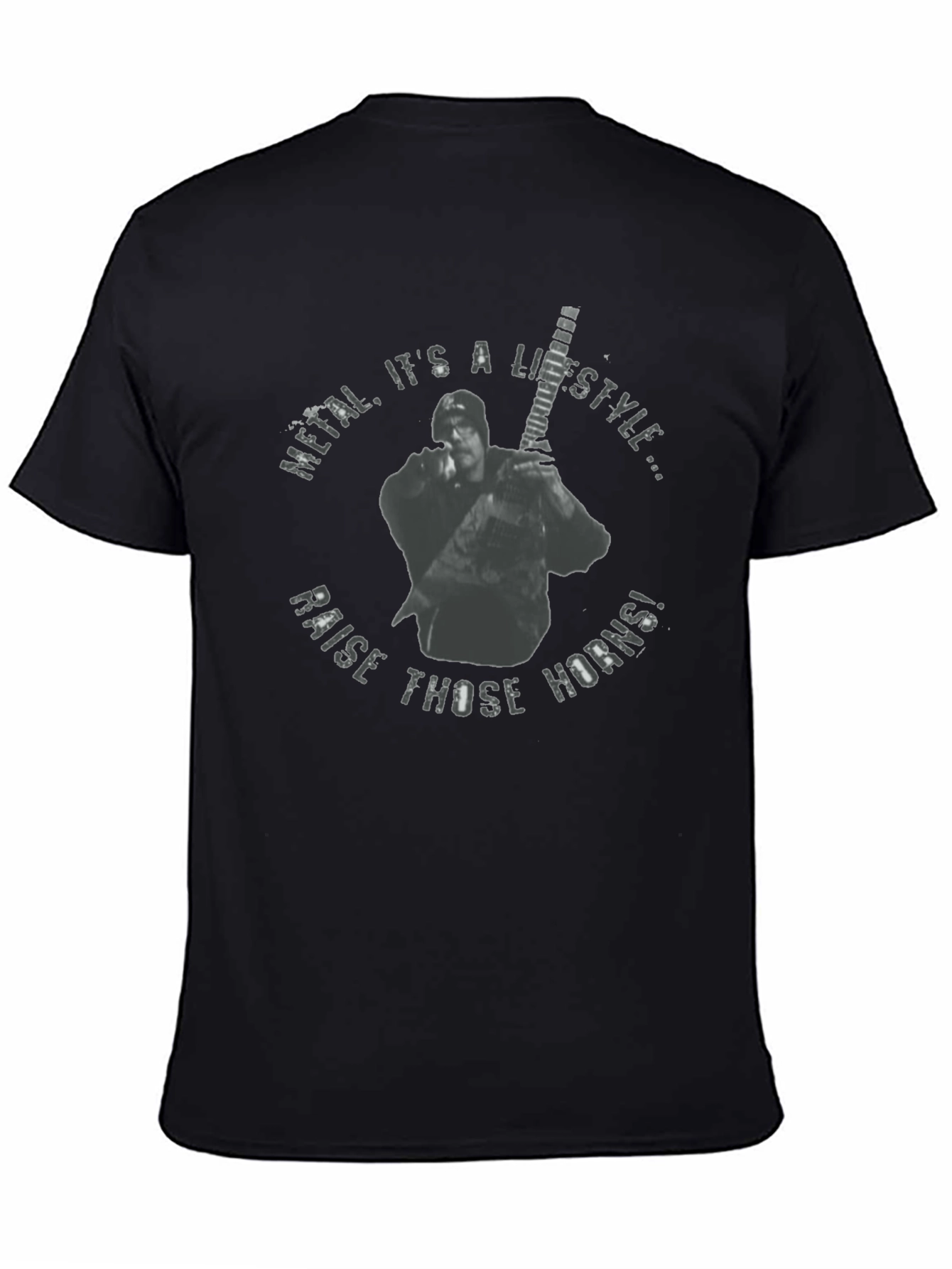 Metal Lifestyle T-Shirt Rock Band Graphic Tee
